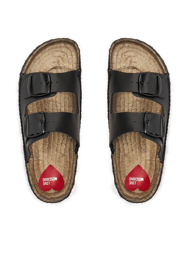 LOVE MOSCHINO Espadrilles LOVE MOSCHINO JA28233G0IIAX000 Fekete