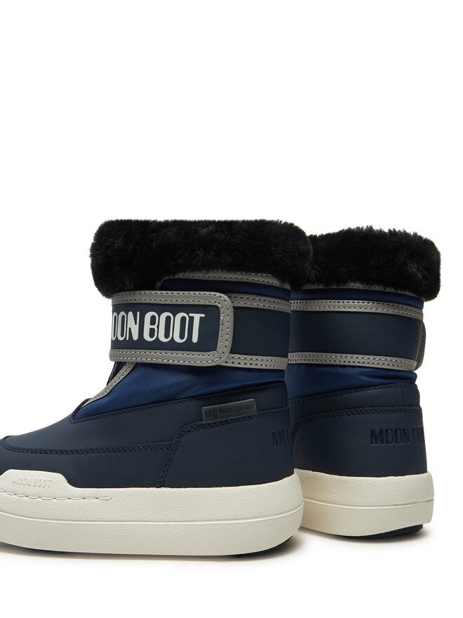Moon Boot Škornji za sneg Moon Boot Junior Park Strap 80D3440030 Mornarsko modra