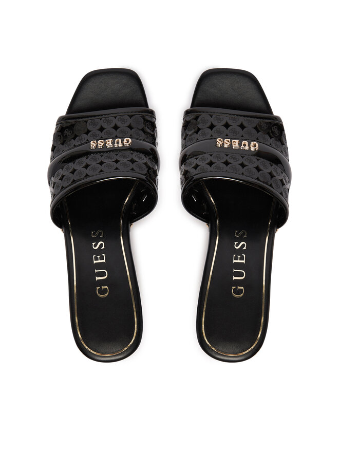 Guess Шльопанці Guess FLJQUI PAF04 Чорний