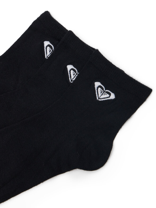 Roxy Zoknik Roxy AS_ROXY_06Z_SS25 (3-PACK) Fekete