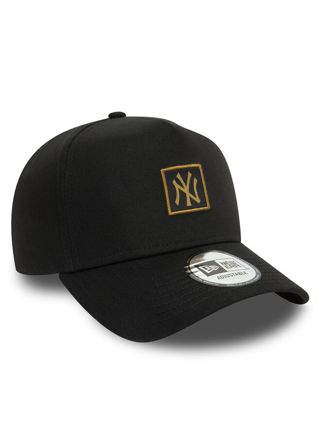 New Era Czapka z daszkiem New Era Metallic Patch New York Yankees 9FORTY E-Frame 60580701 Czarny
