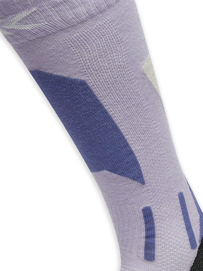 X-Socks Smučarske nogavice X-Socks Ski Perform WYDMW24U Vijolična