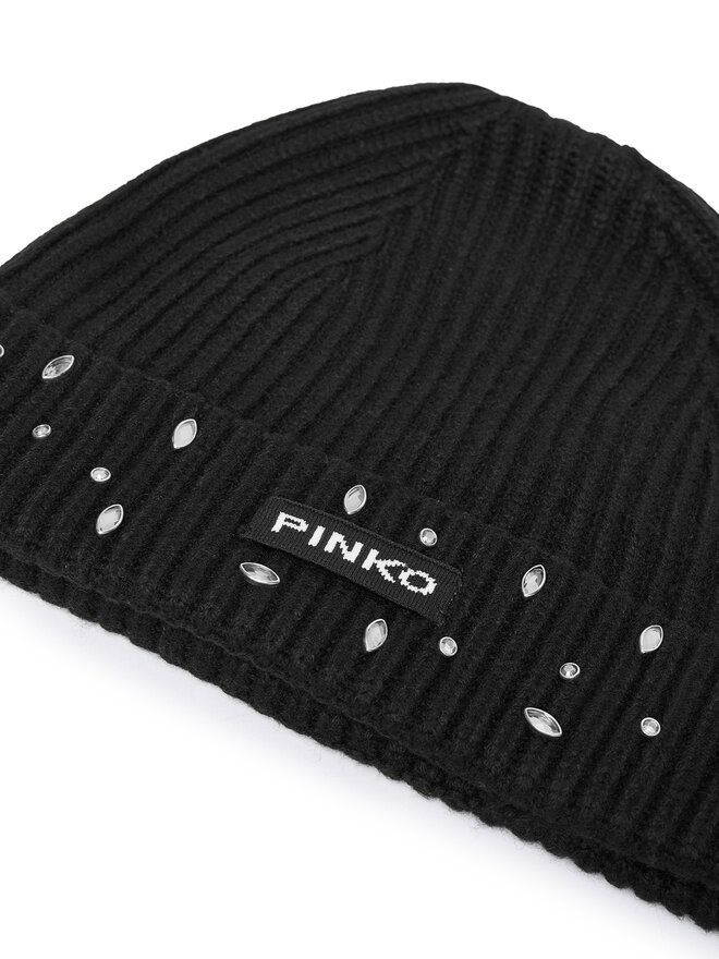 PINKO Mütze Pinko Serengeti Cuffia 104326 A27A Schwarz