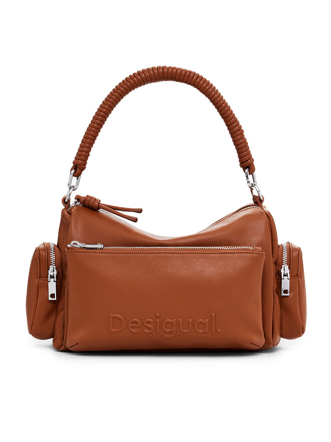 Desigual Torebka Desigual 25SAXPAJ Brązowy