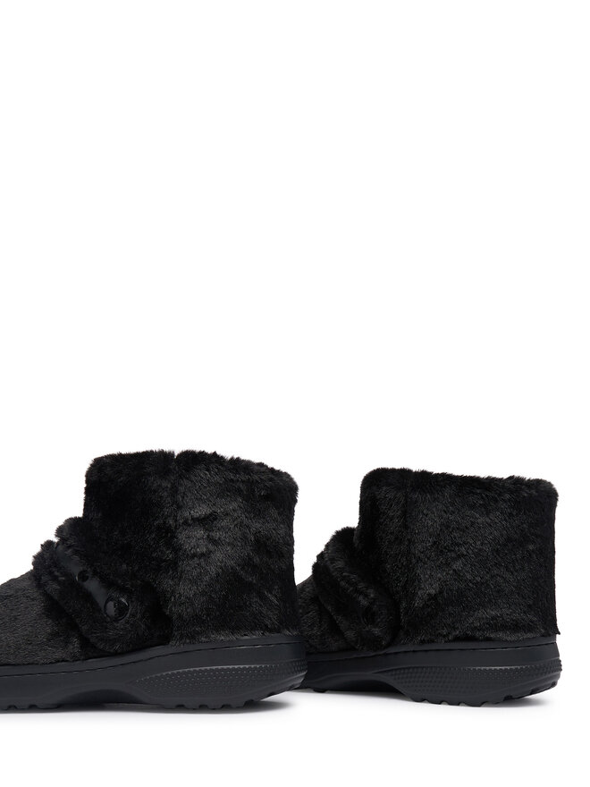 Crocs Hausschuhe Crocs Classic Unfurgettable Boot 211743 Schwarz