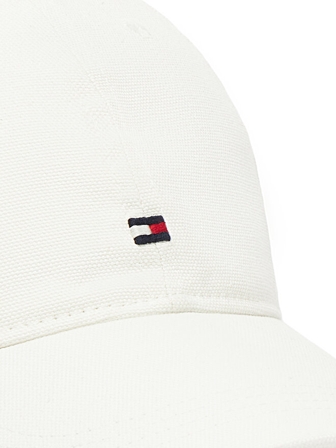 Tommy Hilfiger Καπέλο Jockey Tommy Hilfiger Flag Soft 6 Panel AM0AM13426 Λευκό