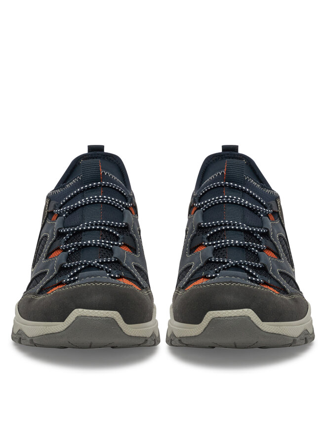 Rieker Sneakersy Rieker B8350-14 Tmavomodrá