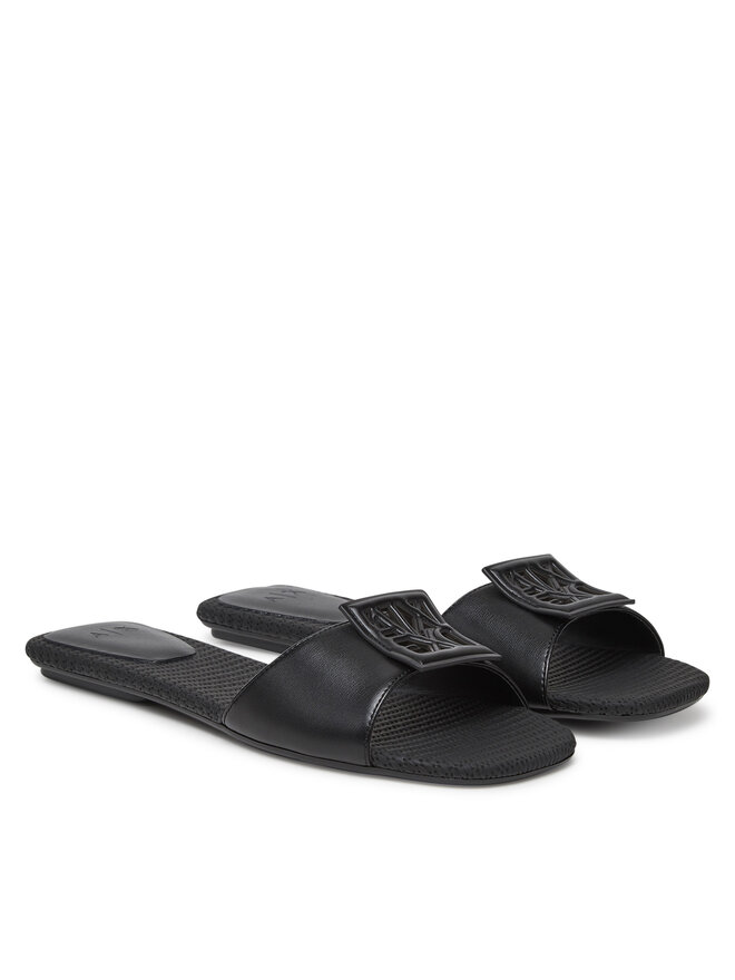 Armani Exchange Şlapi Armani Exchange XDP055 XV921 00002 Negru