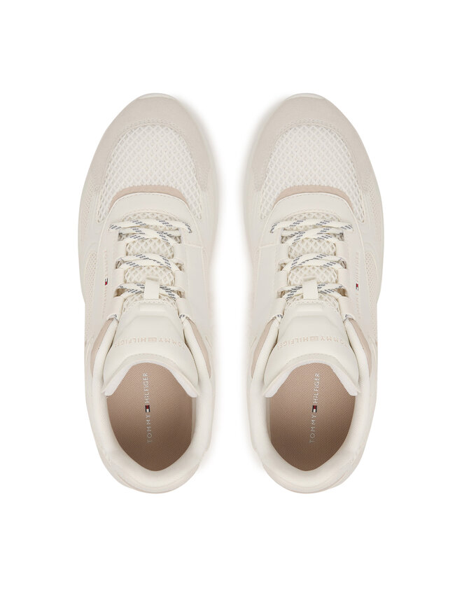 Tommy Hilfiger Sneakers Tommy Hilfiger Lightweight Runner Monocolor FM0FM05928 Weiß