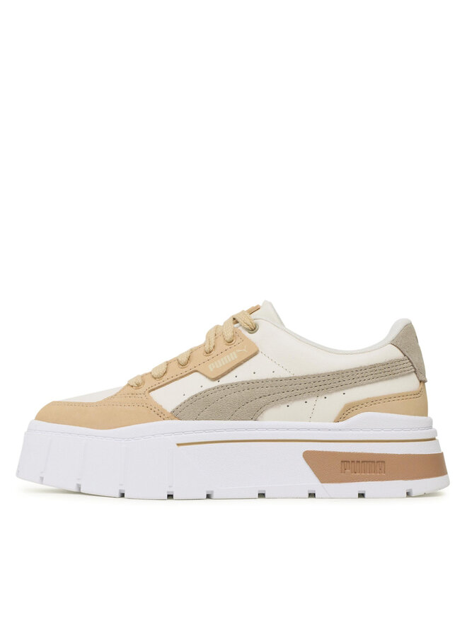 Sneakersy Puma Mayze Stack Luxe Wns 389853 02 Beżowy | eobuwie.com.pl