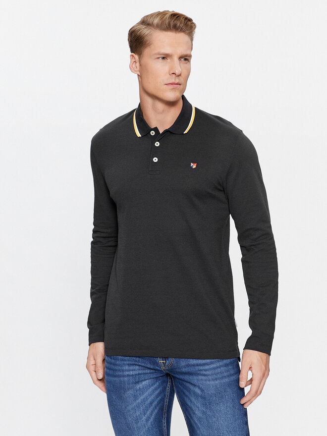 Jack&Jones Jack&Jones Polo 12174038 Μαύρο Regular Fit