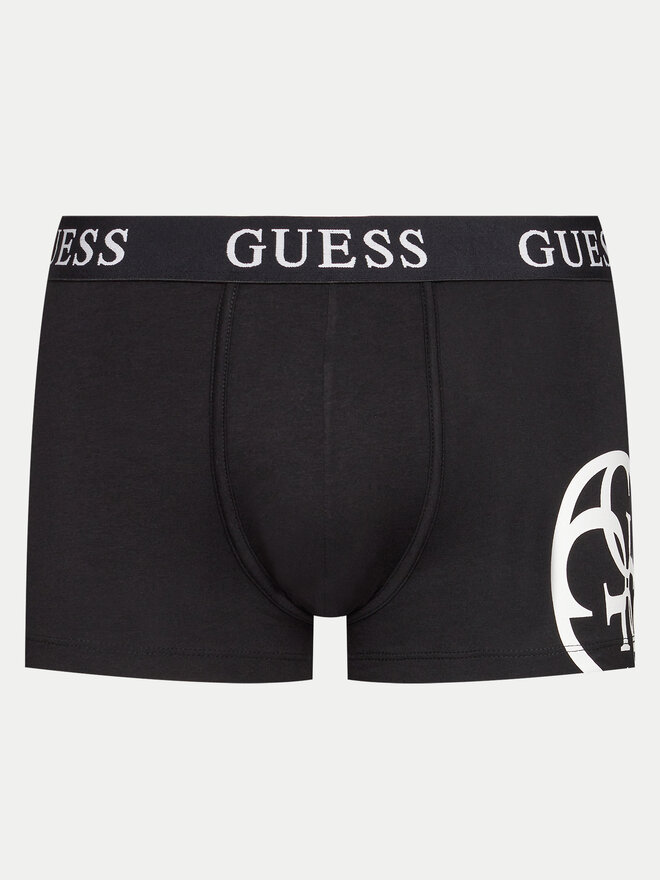 Guess Guess Σετ μποξεράκια 3 τμχ Placed Logo U4RG04 K6YW0 Μαύρο