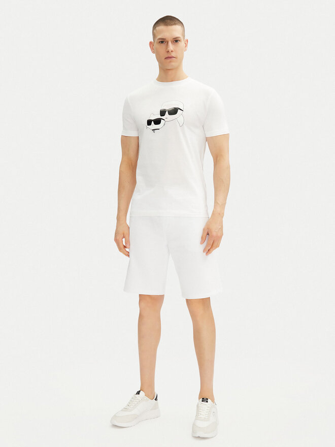 KARL LAGERFELD KARL LAGERFELD Camiseta 755061 552241 Blanco Regular Fit
