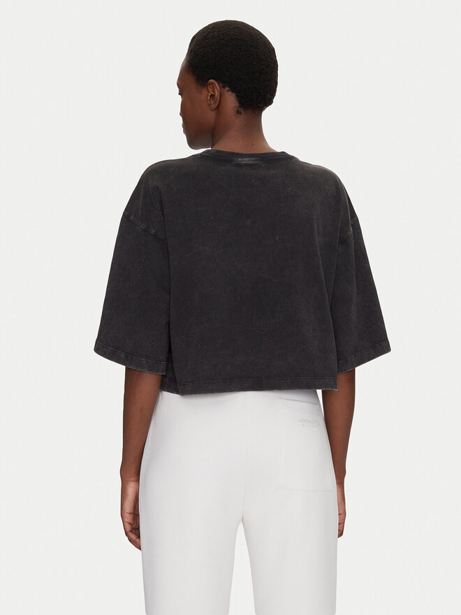 Champion Champion Majica 118023 Črna Relaxed Fit