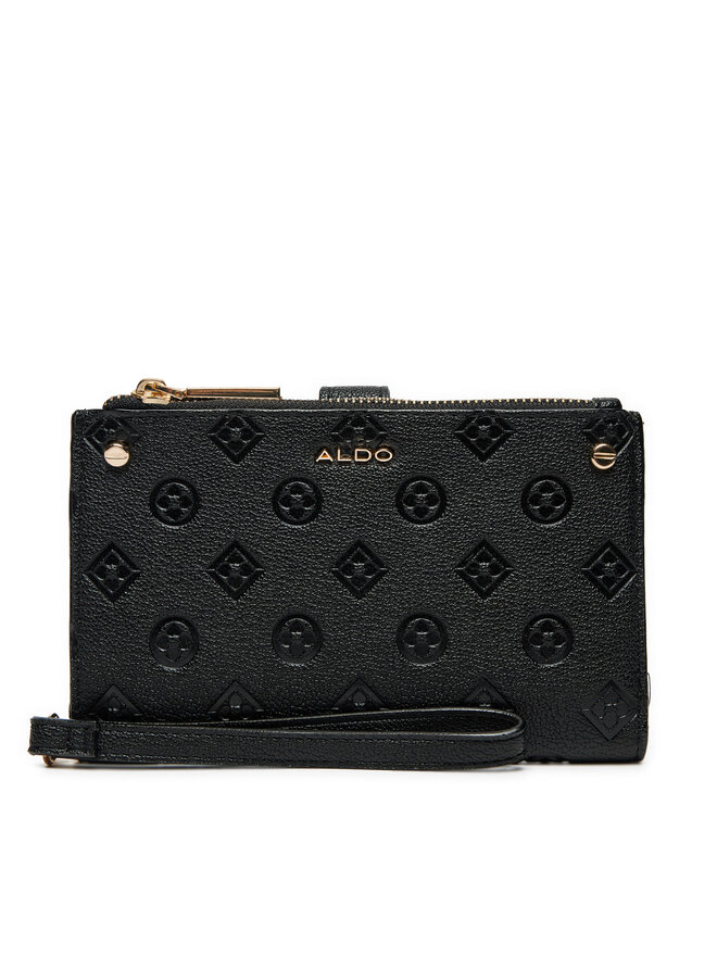Aldo Голям дамски портфейл Aldo Illori 13863783 Черен