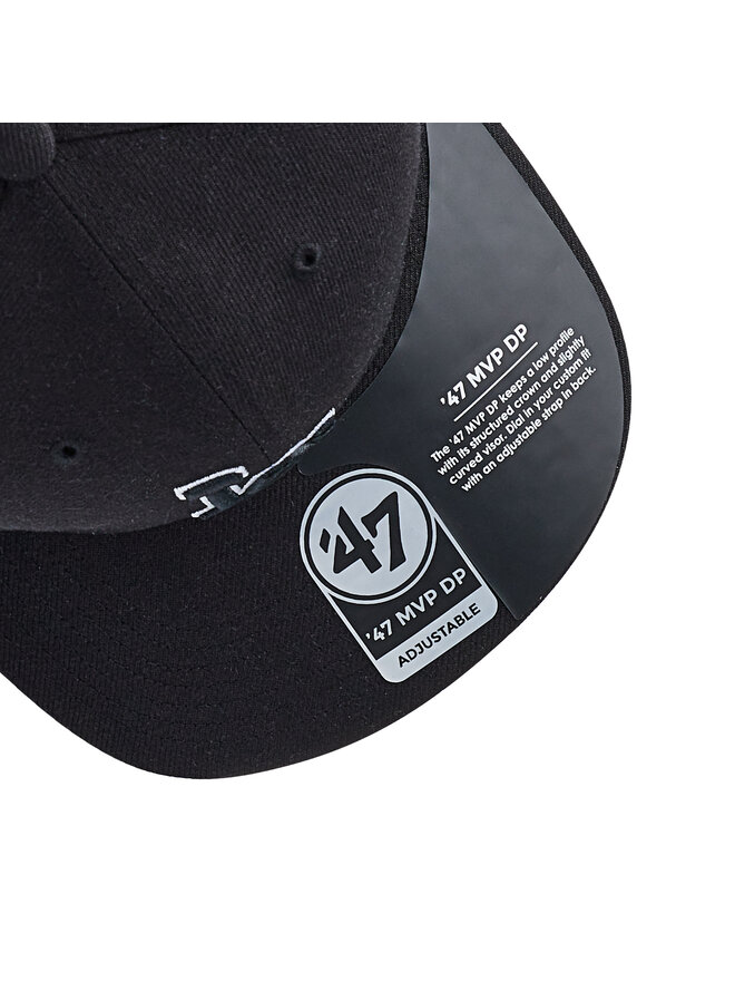 47 Brand Czapka z daszkiem 47 Brand Mlb Los Angeles Dodgers Cold Zone B-CLZOE12WBP-BKB Czarny
