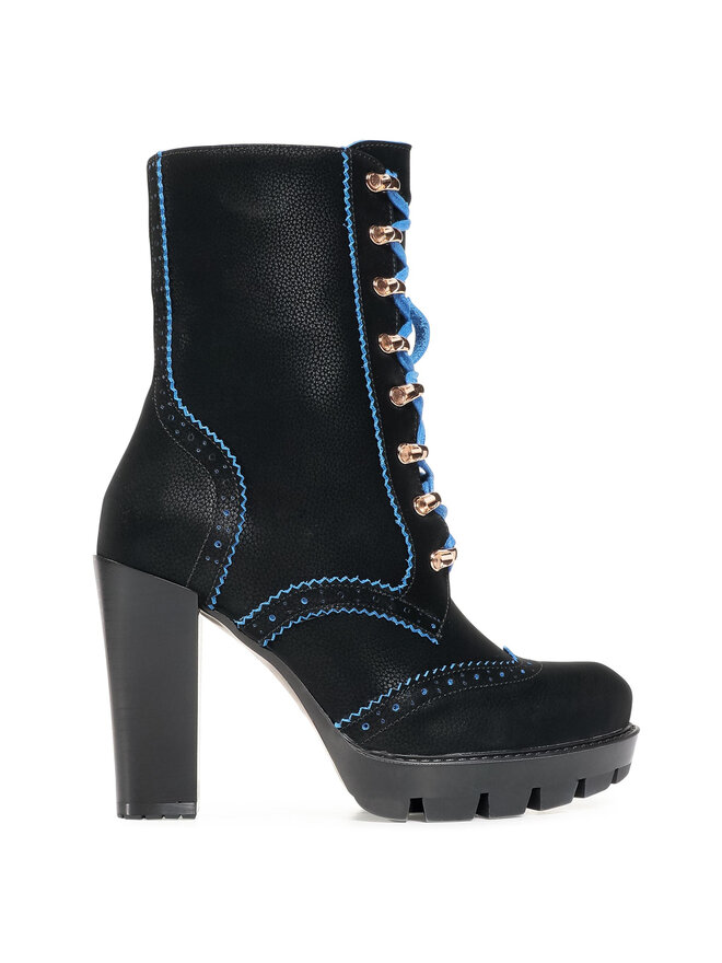 R.Polański Botine R.Polański 1167 Negru