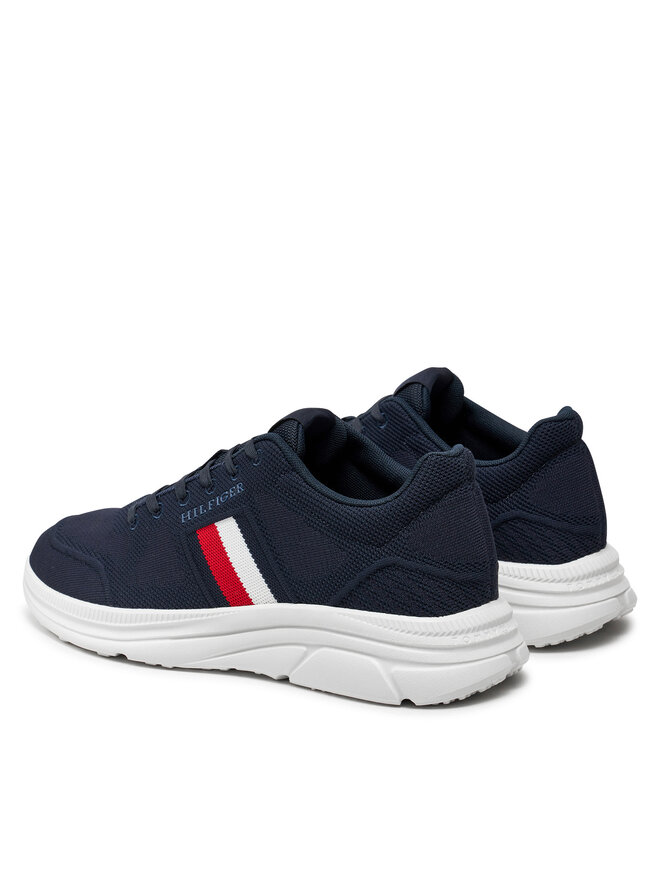 Tommy Hilfiger Αθλητικά Tommy Hilfiger Modern Runner Knit Evo Ess FM0FM05245 Σκούρο μπλε