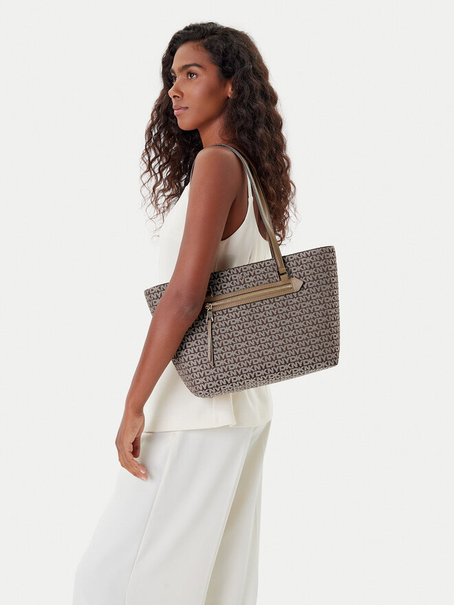 DKNY Torbica DKNY Bryant R43AFE20 Smeđa