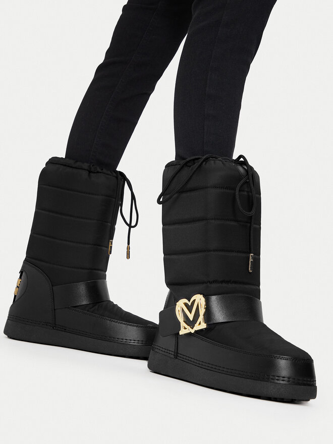 LOVE MOSCHINO Schneeschuhe LOVE MOSCHINO JA24052G1LISB00B Schwarz