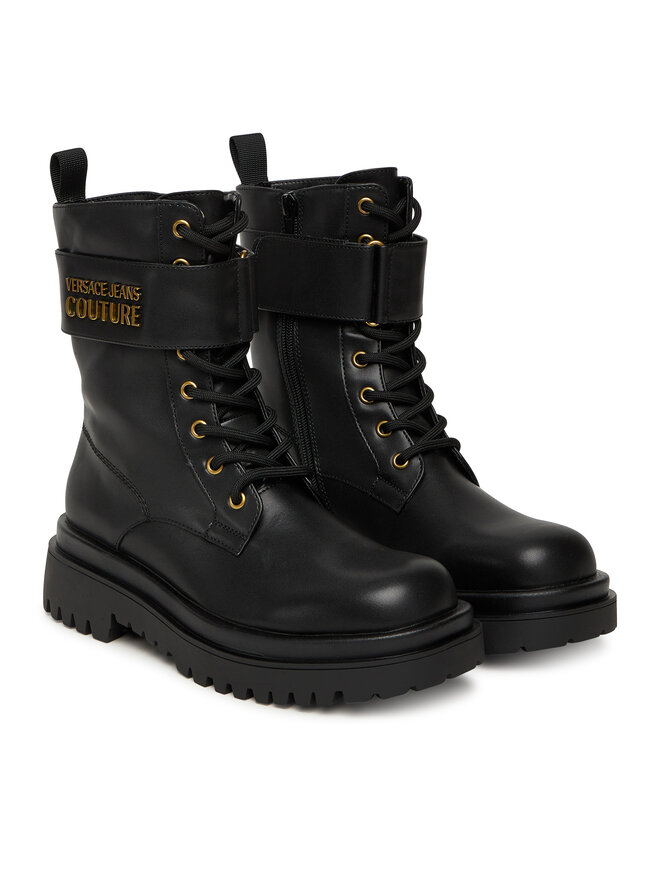 Versace Jeans Couture Schnürschuhe Versace Jeans Couture 79VA3S64 Schwarz