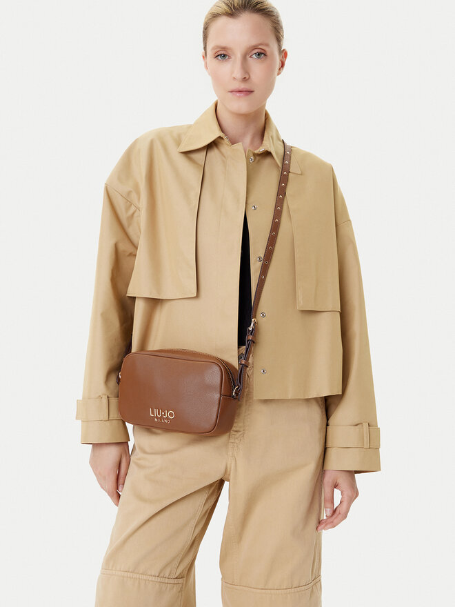 Liu Jo Ročna torba Liu Jo Ecs S Camera Case AF5137 E0058 Rjava