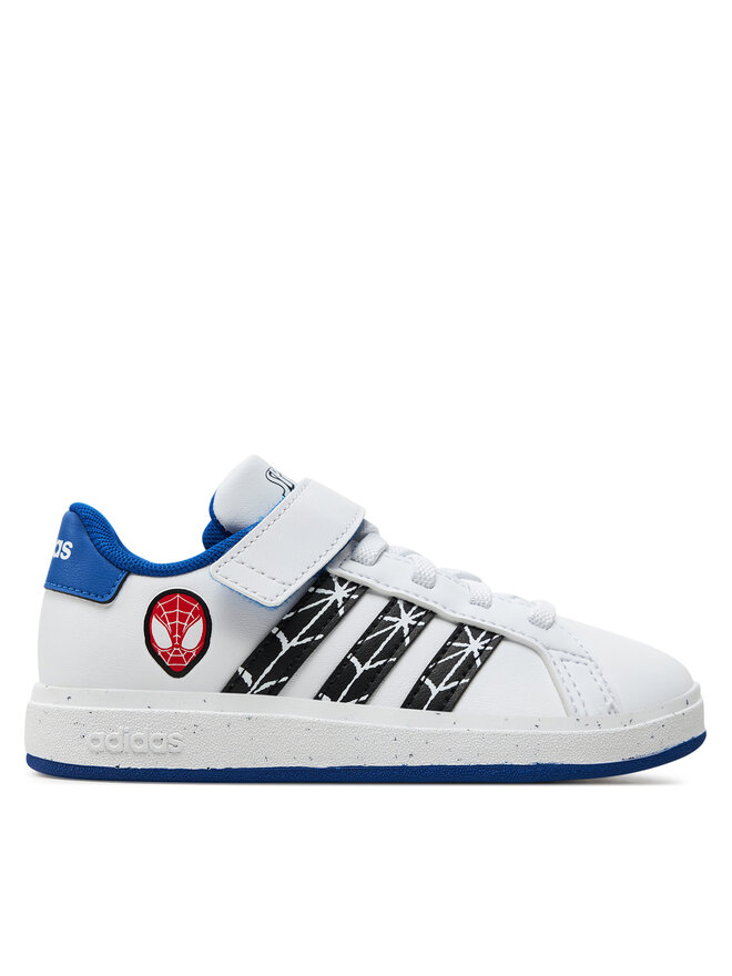 adidas Sneakersy adidas Grand Court Spider-Man El K IF0925 Bílá