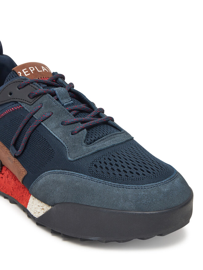 REPLAY Sneakersy REPLAY GMS1P.000.C0055L Tmavomodrá