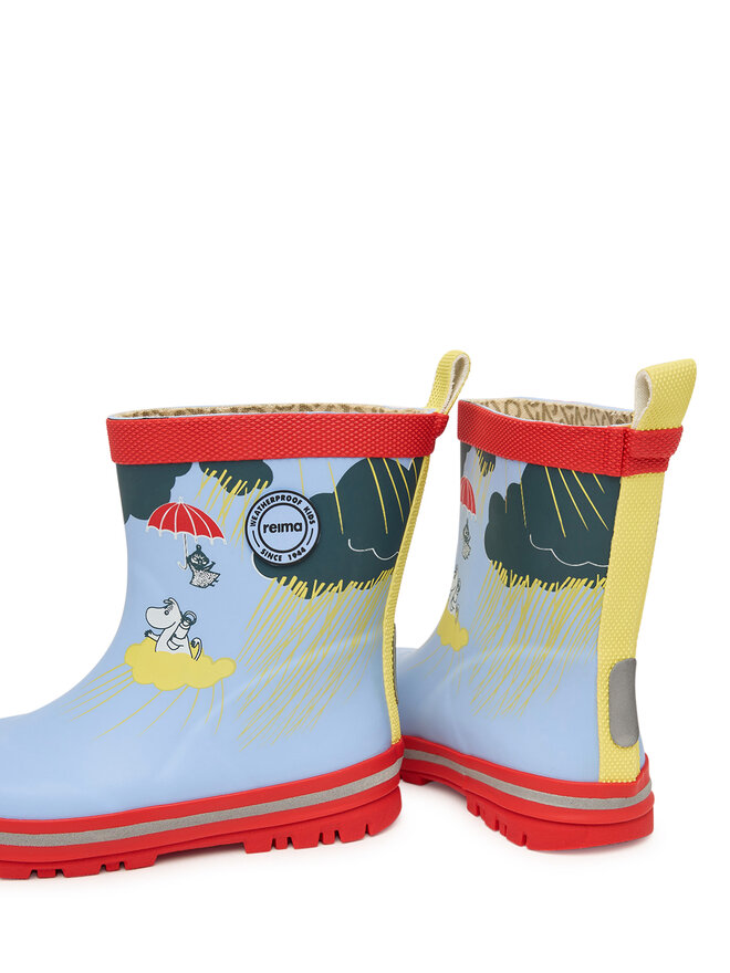 Reima Гумові чоботи Reima Moomin Magisk Rain Boots 5400001B-61A1 Голубий