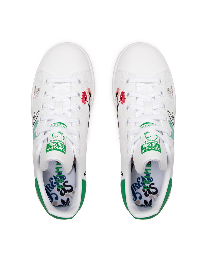 adidas Снікерcи adidas Stan Smith J GZ7384 Білий