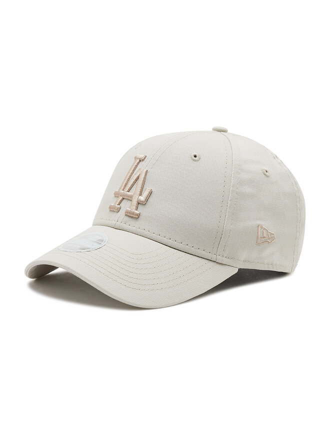 New Era Бейсболка New Era La Dodgers League Essential 9Forty 60284808 Бежевий