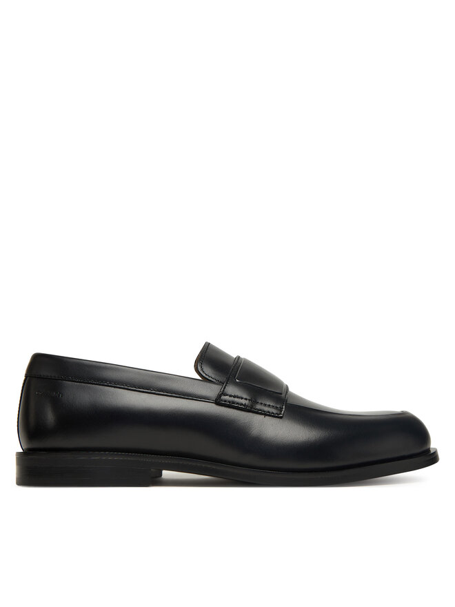 Calvin Klein Slipper Calvin Klein Ess Rubber Band Loafer Lth HM0HM01923 Schwarz