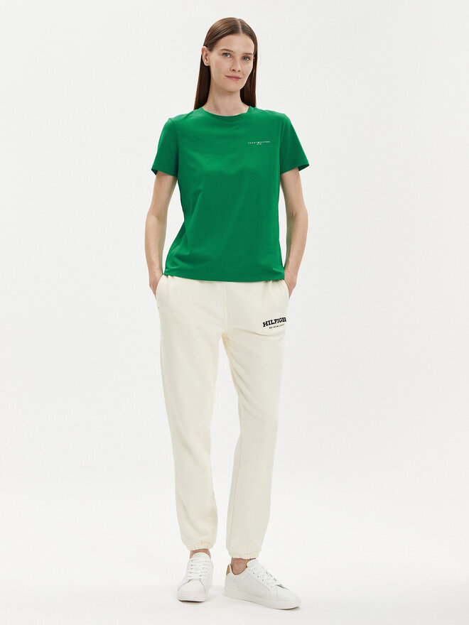 Tommy Hilfiger Tommy Hilfiger Футболка 1985 WW0WW37877 Зелений Regular Fit