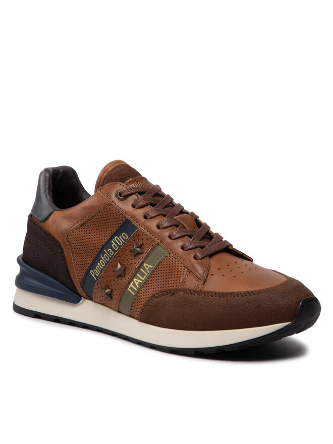Pantofola d'Oro Sneakersy Pantofola d'Oro Imola Runner Uomo Low 10223035.JCU Hnědá