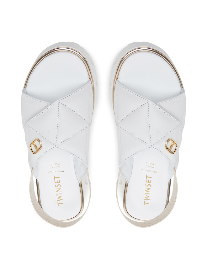 TWINSET Sandalen TWINSET 251GCJ044 S Weiß
