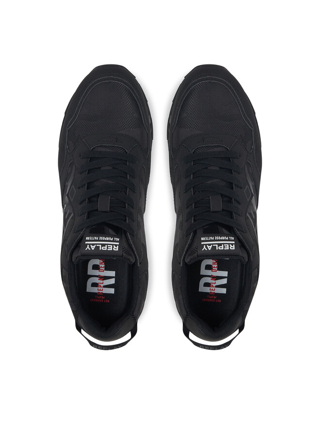 REPLAY Sneakersy REPLAY GMS68 .000.C0096T Černá
