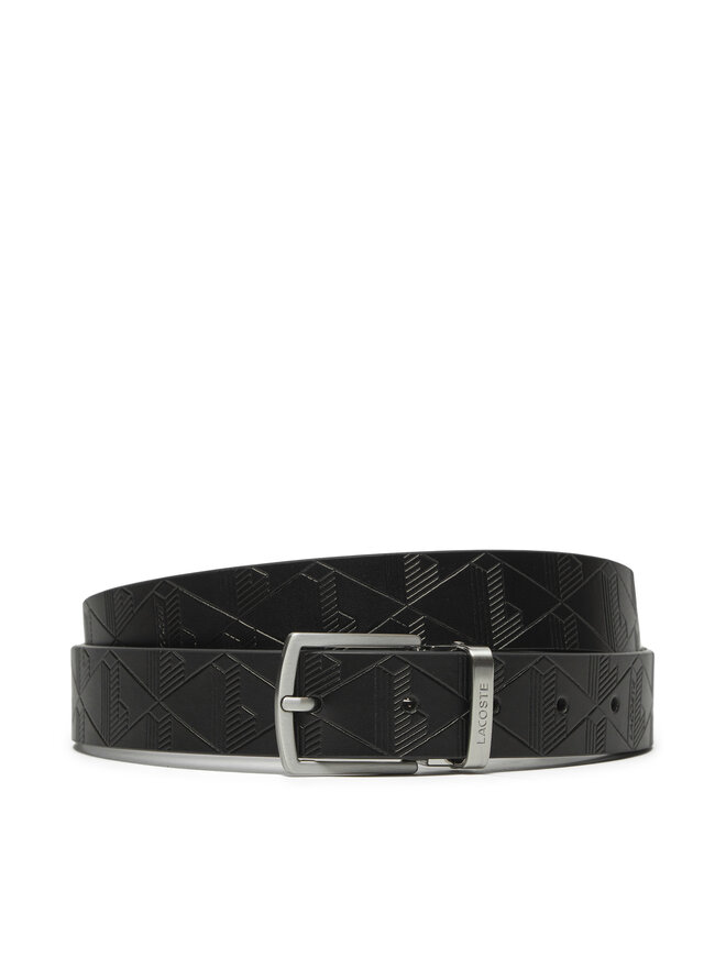 Lacoste Cintura da uomo Lacoste RC4081 Nero