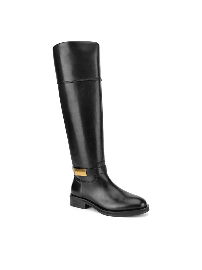 Stivali al ginocchio Gino Rossi WGA3334 1Z Nero escarpe