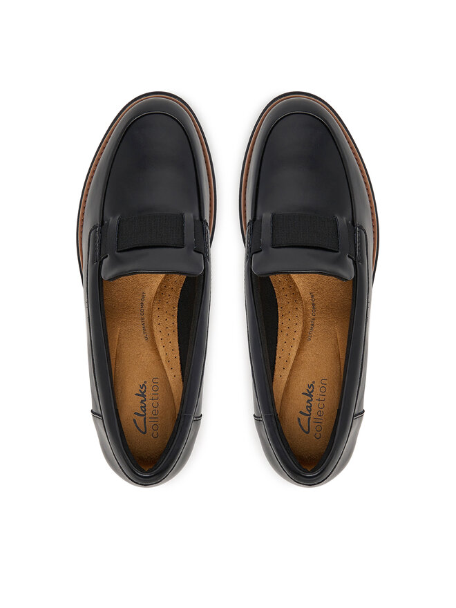 Clarks Туфлі Clarks Sharon Pace 26184342 Чорний