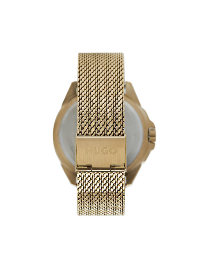 HUGO Zegarek Hugo Fresh 1530288 Złoty