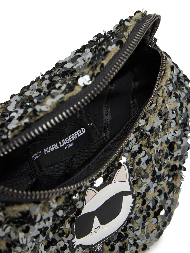 Karl Lagerfeld Kids Ľadvinka Karl Lagerfeld Kids Z30408 Kaki