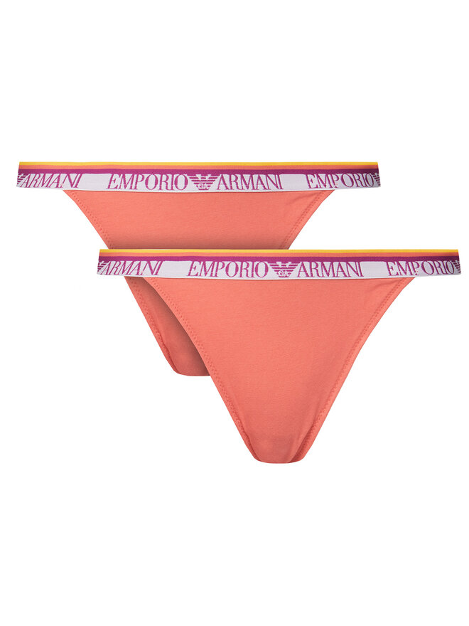 Emporio Armani Underwear Emporio Armani Underwear 2er-Set Stringtangas EW000405 AF10883 M4008 Rosa