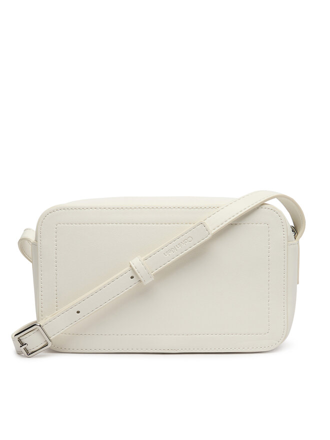 Calvin Klein Handtasche Calvin Klein Bold Ck Camera Bag LV04F3220G Weiß