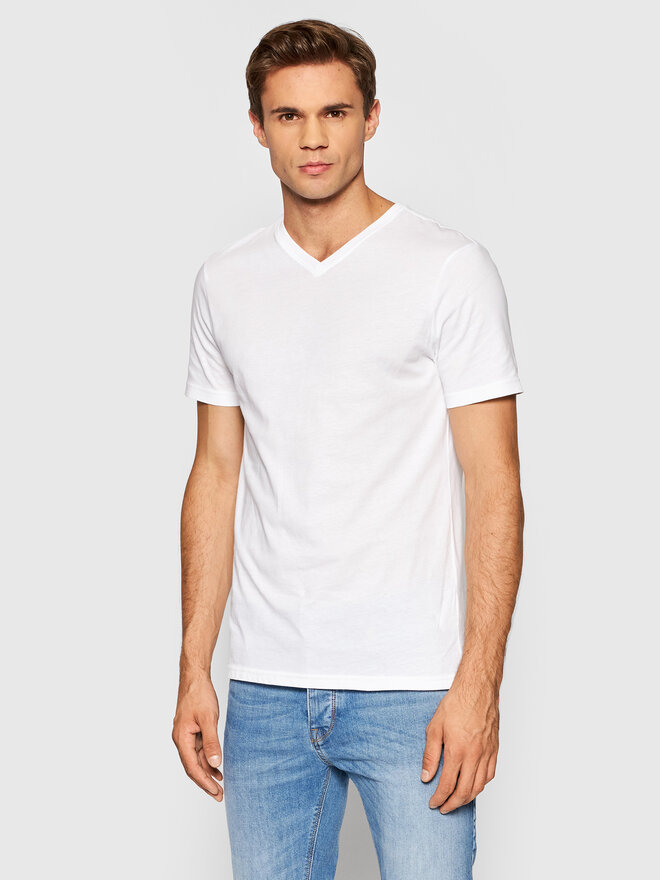 United Colors Of Benetton United Colors Of Benetton Marškinėliai 3U53J4231 Balta Regular Fit