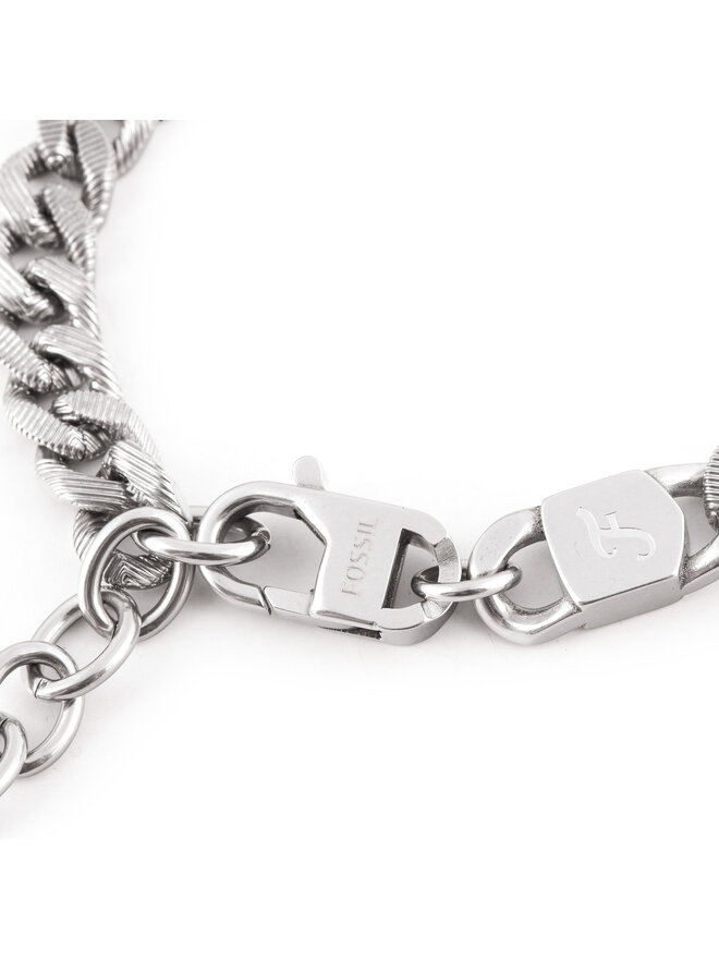 Fossil Bracciale Fossil JF04697040 Argento