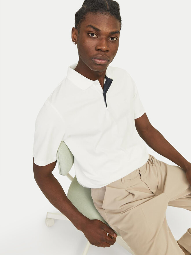Jack&Jones Jack&Jones Poloshirt Crodney 12251180 Weiß Regular Fit