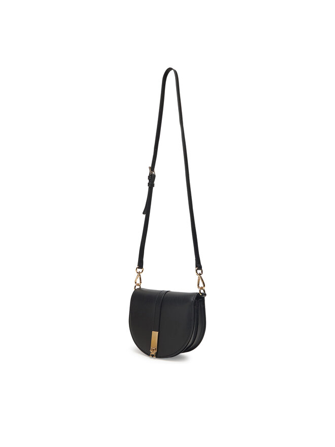 Tommy Hilfiger Kabelka Tommy Hilfiger Heritage Saddle Bag AW0AW17164 Černá