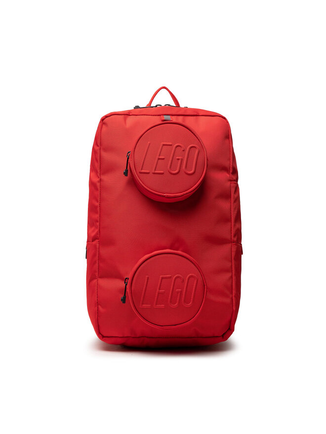 LEGO Ruksak LEGO Brick 1x2 Backpack 20204-0021 Crvena