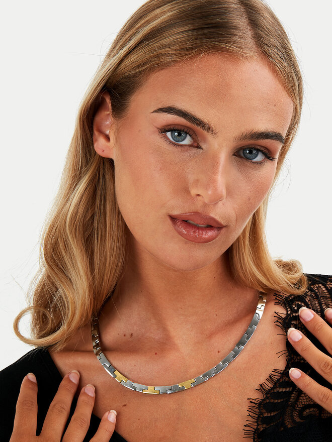 Trussardi Naszyjnik Trussardi TJAXC02 Srebrny