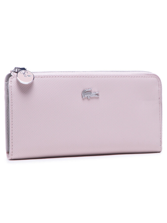 Lacoste Geldbörse Lacoste Slim Zip Wallet NF2780DC Rosa